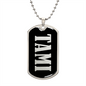 Tami v02 - Luxury Dog Tag Necklace