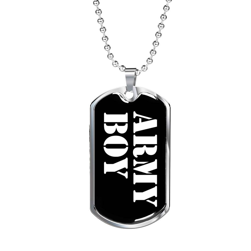 Army Boy v3 - Luxury Dog Tag Necklace