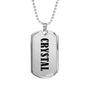 Crystal v01 - Luxury Dog Tag Necklace