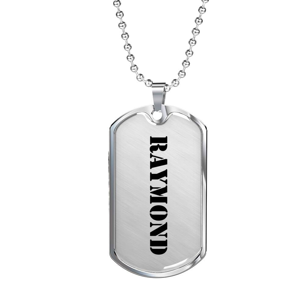 Raymond - Luxury Dog Tag Necklace