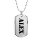 Alex - Luxury Dog Tag Necklace