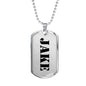 Jake - Luxury Dog Tag Necklace