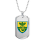 61st Jager Infantry Brigade (Ukraine) - Luxury Dog Tag Necklace