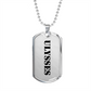 Ulysses - Luxury Dog Tag Necklace