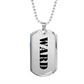Ward - Luxury Dog Tag Necklace
