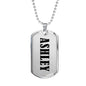 Ashley v01 - Luxury Dog Tag Necklace