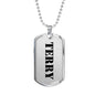 Terry - Luxury Dog Tag Necklace