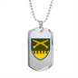 92nd Mechanized Brigade (Ukraine) - Luxury Dog Tag Necklace