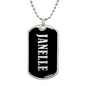 Janelle v02 - Luxury Dog Tag Necklace