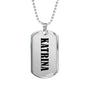 Katrina v01 - Luxury Dog Tag Necklace