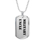 Military Uncle - Luxury Dog Tag Necklace