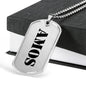 Amos - Luxury Dog Tag Necklace