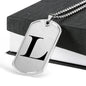 Initial L v1a - Luxury Dog Tag Necklace