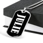 Julie v02 - Luxury Dog Tag Necklace