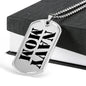 Navy Mom - Luxury Dog Tag Necklace