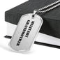 Military Grandmother - Luxury Dog Tag Necklace