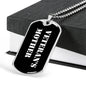 Veteran's Mother v3 - Luxury Dog Tag Necklace