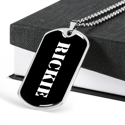 Rickie v3 - Luxury Dog Tag Necklace