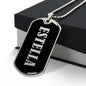 Estella v02 - Luxury Dog Tag Necklace