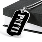 Patti v02 - Luxury Dog Tag Necklace