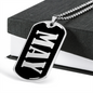 May v02 - Luxury Dog Tag Necklace