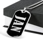 Jan v01s - Luxury Dog Tag Necklace
