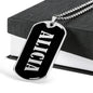 Alicia v01s - Luxury Dog Tag Necklace