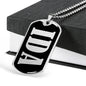 Ida v01s - Luxury Dog Tag Necklace
