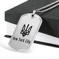 New York City - Luxury Dog Tag Necklace
