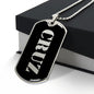 Cruz v2 - Luxury Dog Tag Necklace