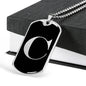 Initial C v2a - Luxury Dog Tag Necklace