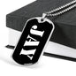 Jay v2 - Luxury Dog Tag Necklace