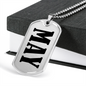 May v01 - Luxury Dog Tag Necklace