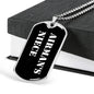 Airman's Niece v3 - Luxury Dog Tag Necklace