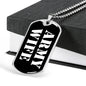 Army Wife v3 - Luxury Dog Tag Necklace