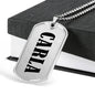 Carla v01 - Luxury Dog Tag Necklace