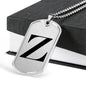 Initial Z v1a - Luxury Dog Tag Necklace