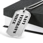 Navy Veteran's Niece - Luxury Dog Tag Necklace