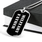 Military Father v3 - Luxury Dog Tag Necklace