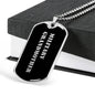 Military Grandmother v2 - Luxury Dog Tag Necklace