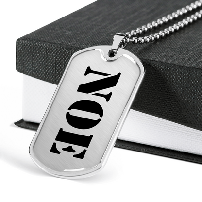 Noe - Luxury Dog Tag Necklace