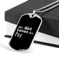 Pug v2s - Luxury Dog Tag Necklace