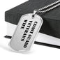 Coast Guard Veteran's Wife - Luxury Dog Tag Necklace