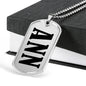 Ann v01 - Luxury Dog Tag Necklace