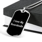 Love My Boxerdoodle v5 - Luxury Dog Tag Necklace