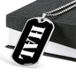 Hal v2 - Luxury Dog Tag Necklace