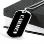 Carmen v3 - Luxury Dog Tag Necklace