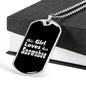 Snowshoe v2 - Luxury Dog Tag Necklace
