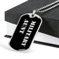 Military Aunt v3 - Luxury Dog Tag Necklace
