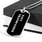 Navy Grandfather v3 - Luxury Dog Tag Necklace